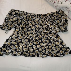 Off the shoulder shirt